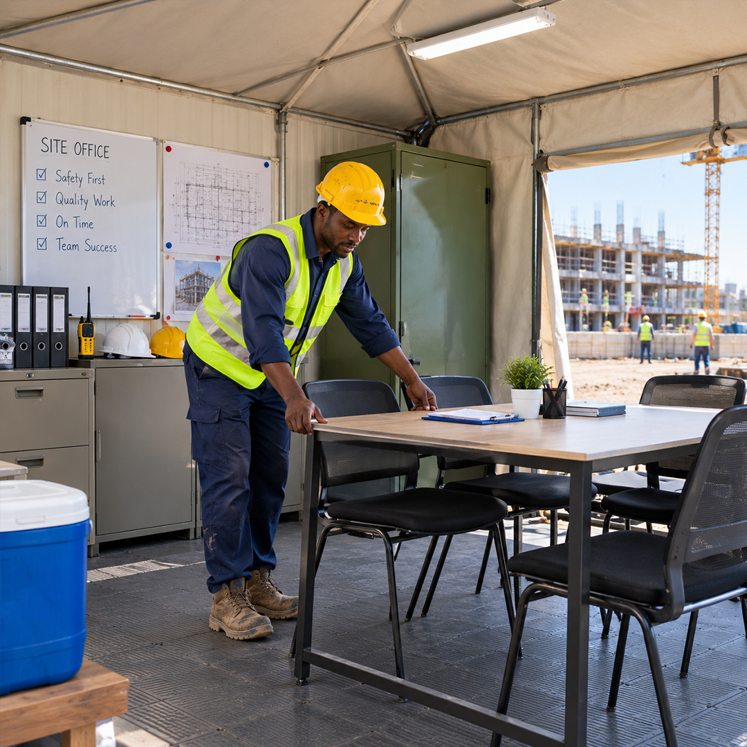 Construction workforce accommodation and camp management