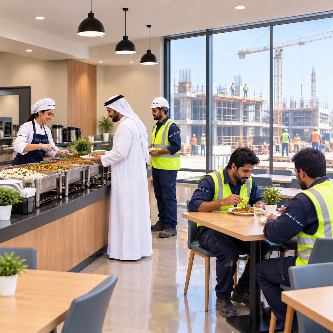 Construction project food and catering services