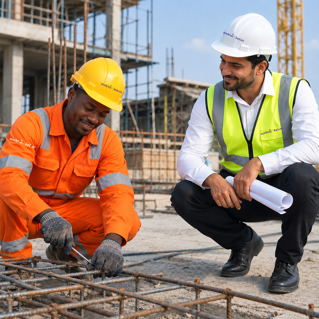 Construction project mobilisation and site operations