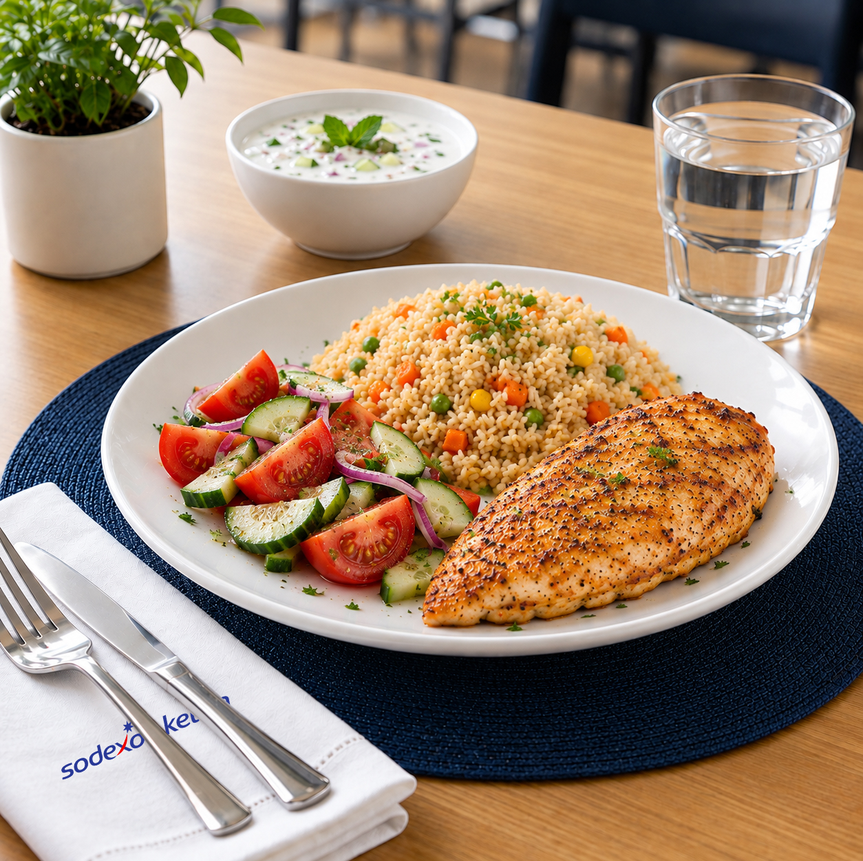 Nutrition and wellbeing catering