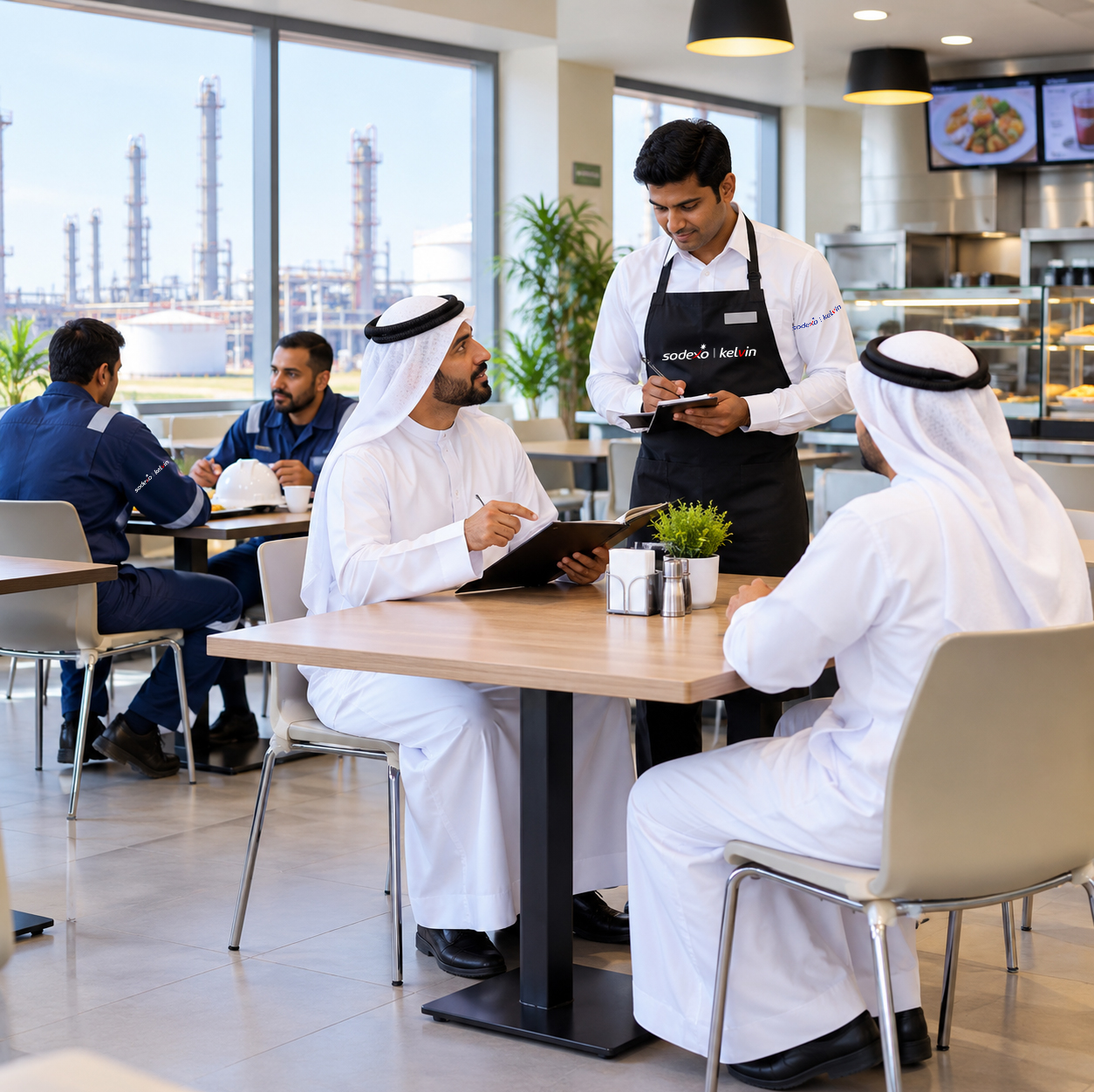 Workforce dining and hospitality